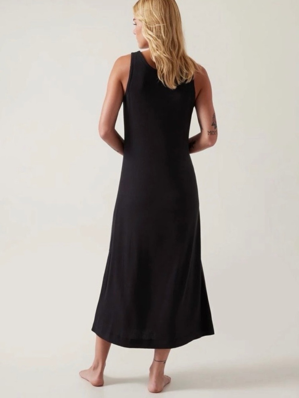 Athleta Well Rested Rib Sleep
Tank Dress in Black Small - Picture 3 of 12